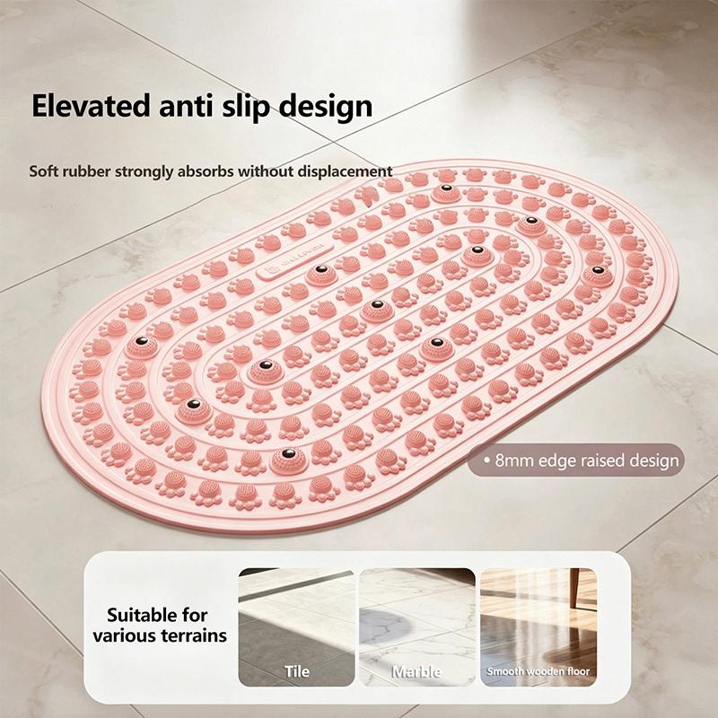 Gripper Foot Walking - Akupressur-Fußmassagematte, rutschfest, stoßdämpfend, Reflexzonen-Pad für das