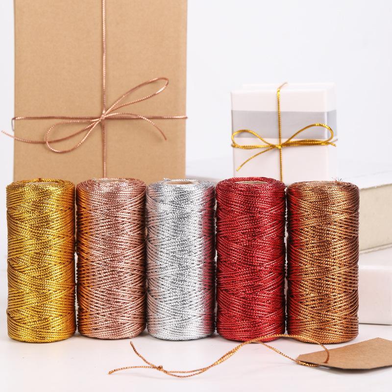 Sewing Thread In Textile - 1,5 mm 100 Meter farbige Makramee-Schnur,