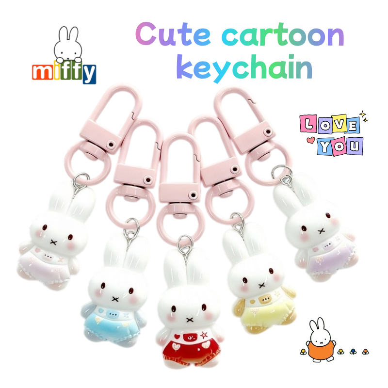 Staedtler Pencil Lumocolor - Miffy Rabbit Exquisiter Schlüsselanhänger, hochwertiger Farbton,