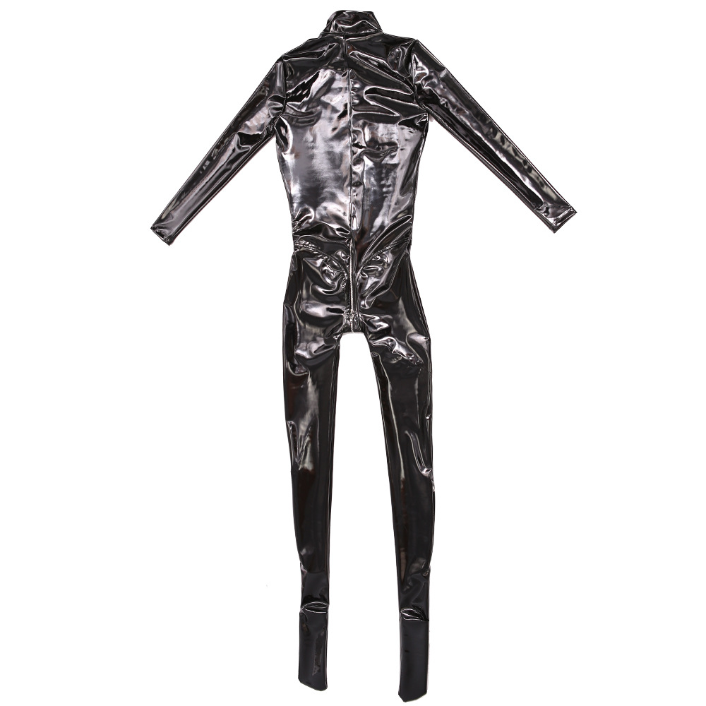 Sexy Frauen PVC Shiny Voll Bod – Sewing Latex Bewertung und Preis