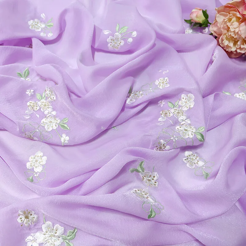 1m Blumen-Birnenblüten-Stoff,  – Sewing Batik Fabric Bewertung und Preis