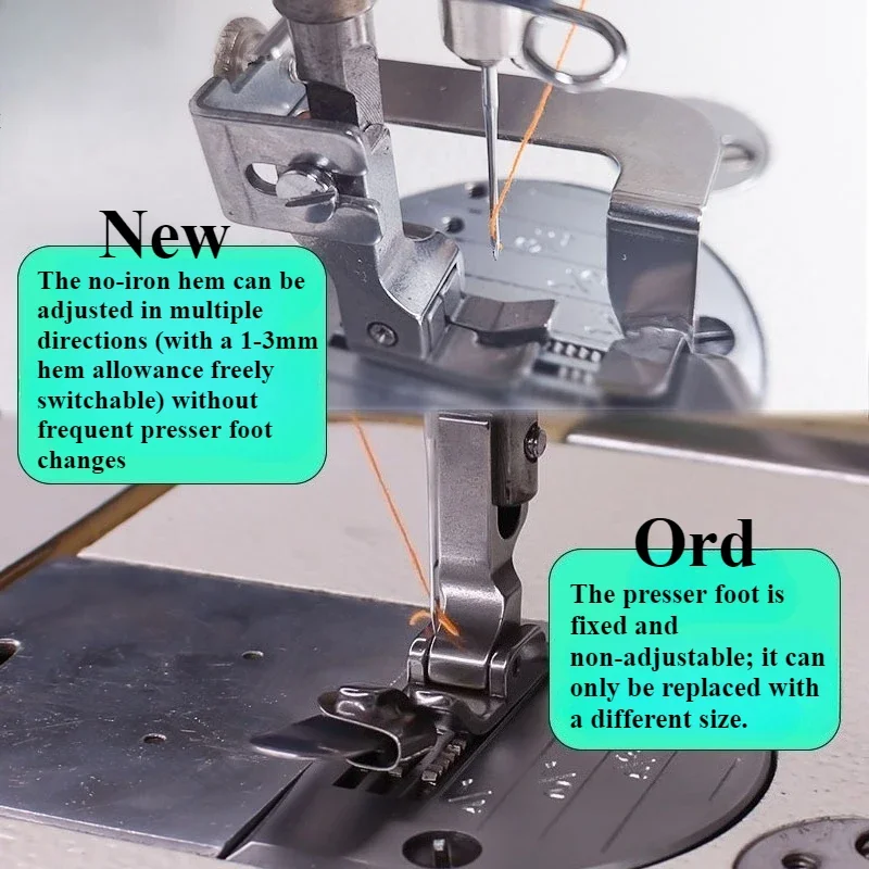 Verstellbarer Bügelfreier Saum – Textile Sewing Machine Bewertung und Preis