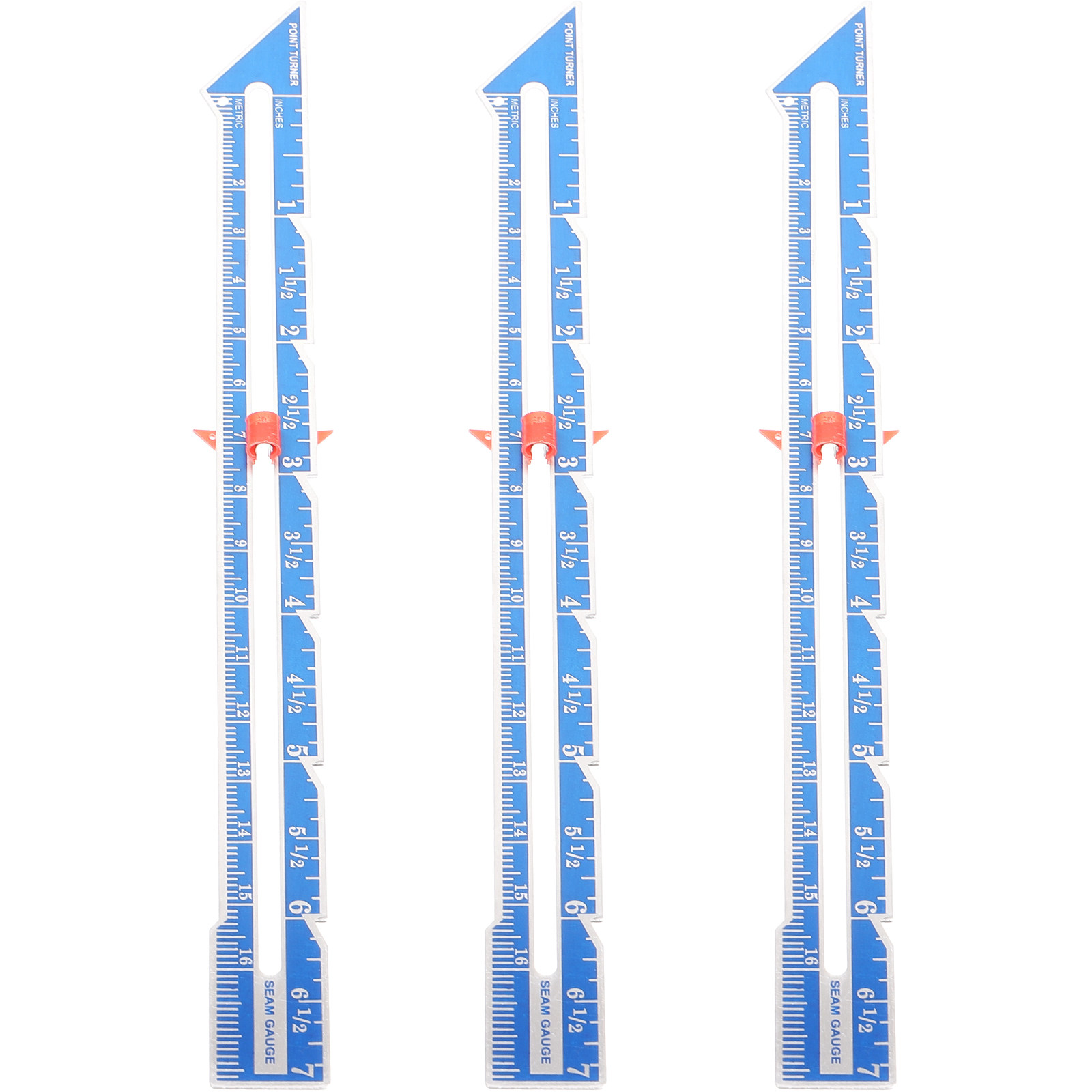 3 Stück transparente, markiert – Sewing Gauge Ruler Bewertung und Preis